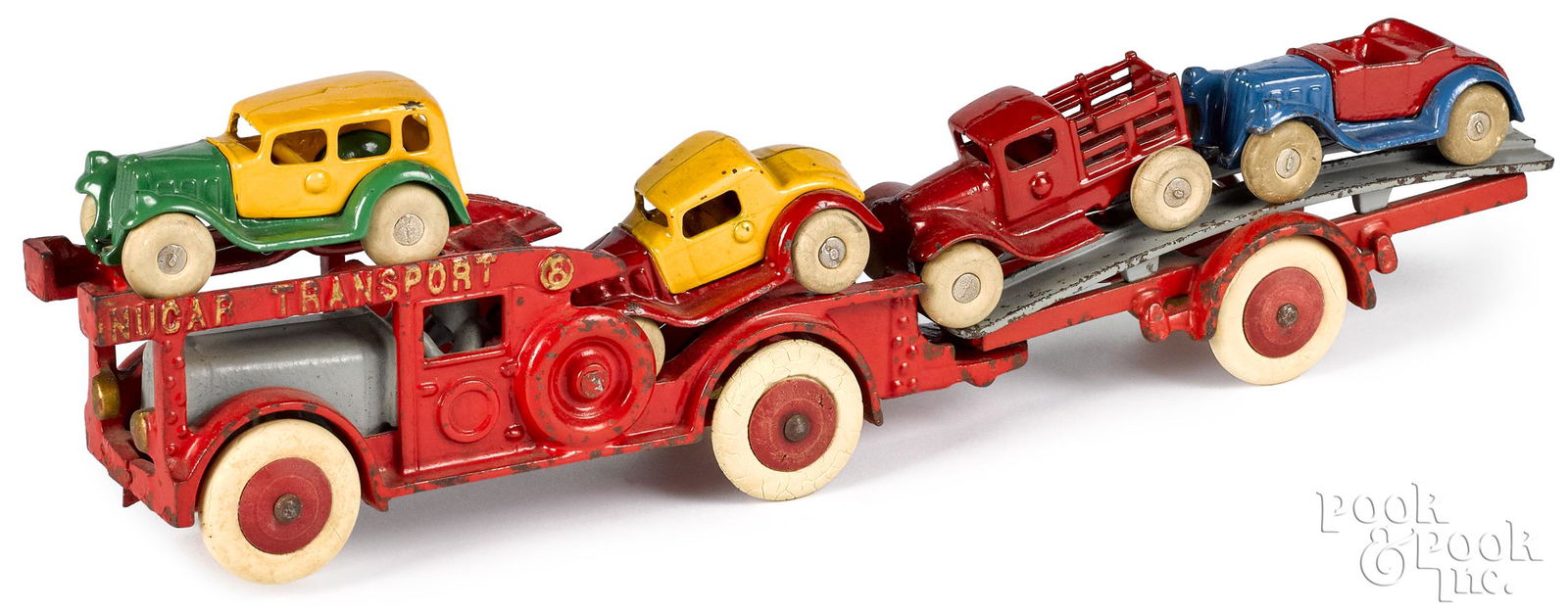 Hubley cast iron Nucar Transport car carrier (1 of 2)