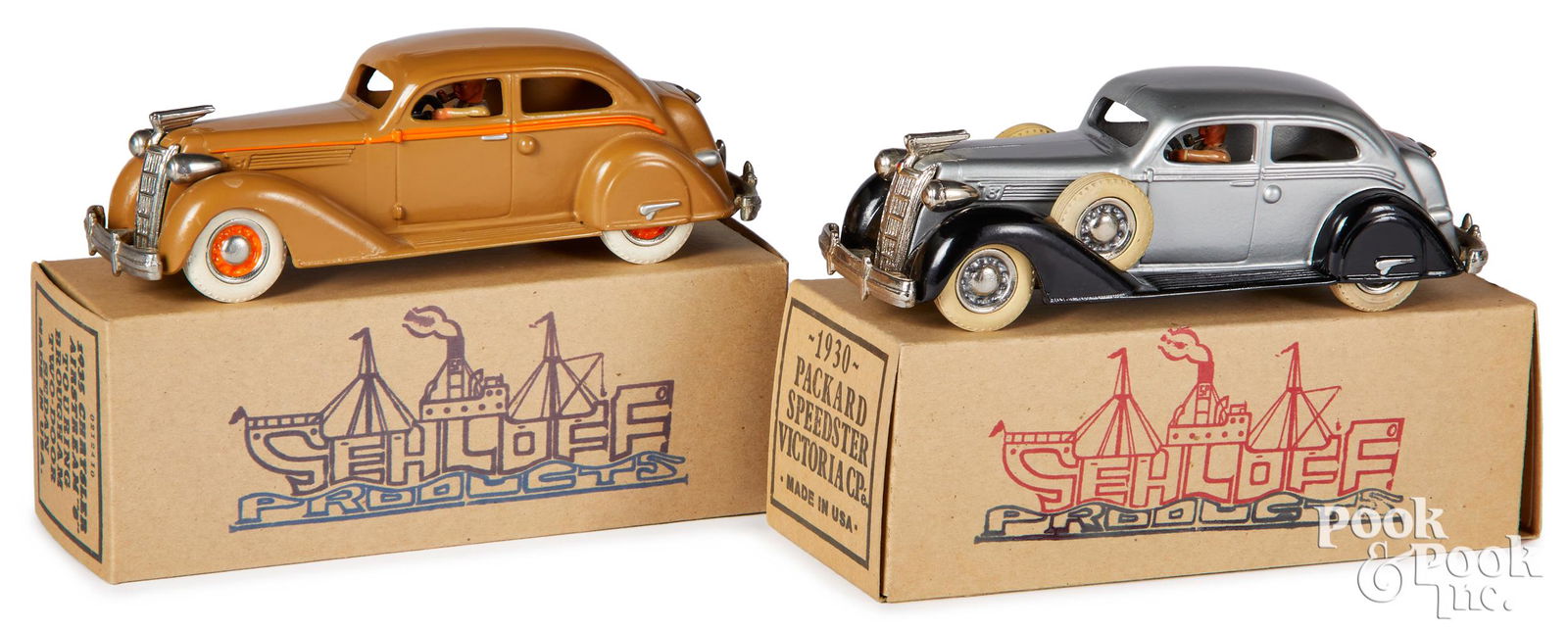 Tom Sehloff cast iron Chrysler cars (1 of 2)