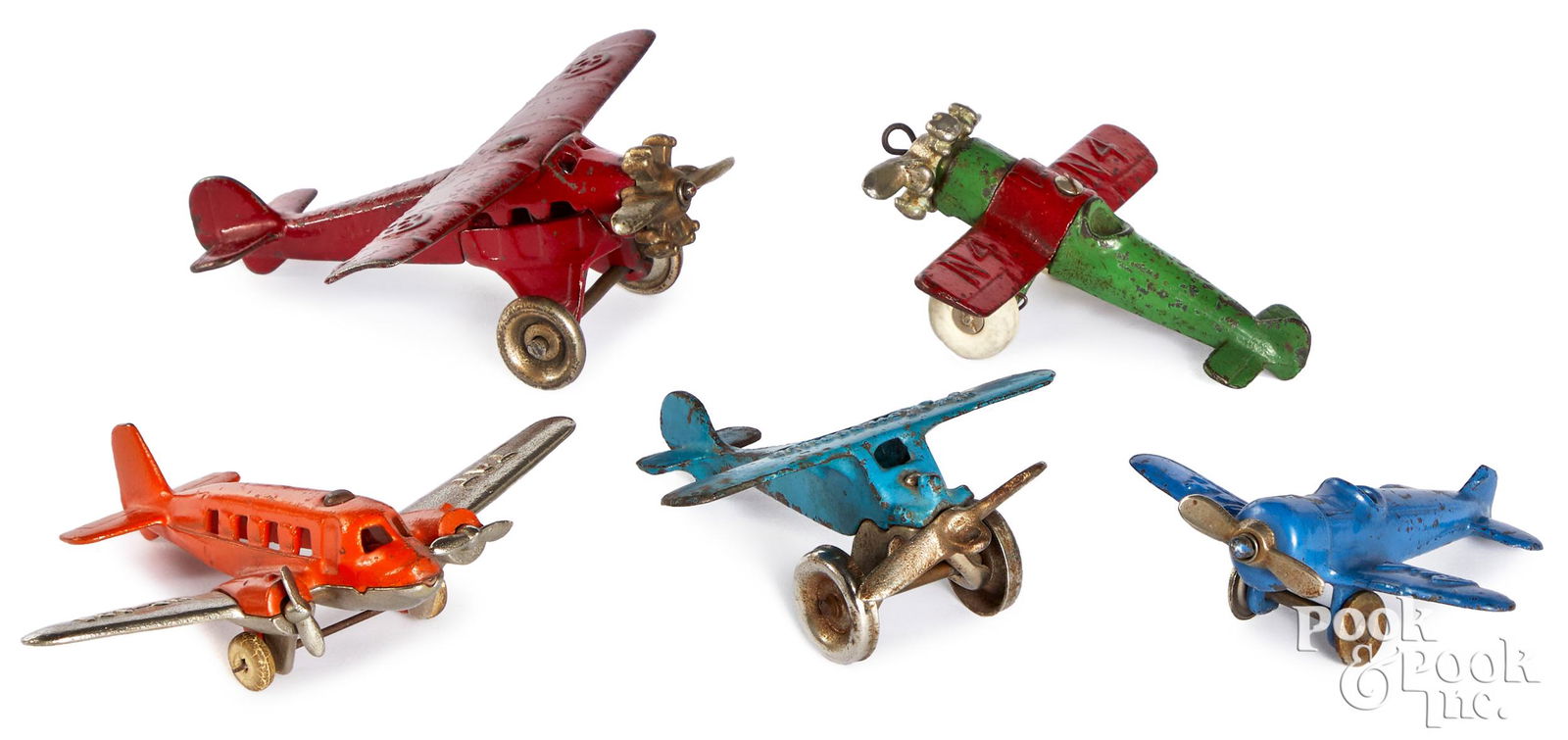 Five cast iron airplanes (1 of 1)