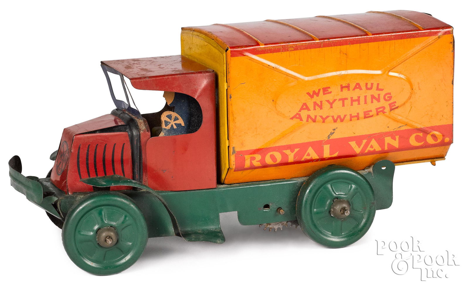 Marx tin lithograph wind-up Royal Van Co. truck (1 of 2)