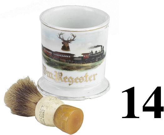 Railroad Occupational Shaving Mug
