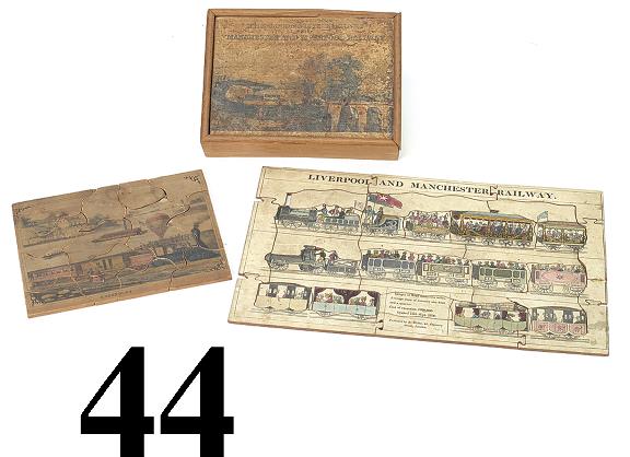 Lot: 2 Early Train Puzzles