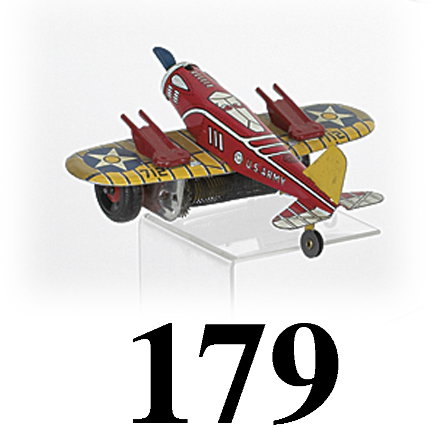 Marx US Army Fighter Plane