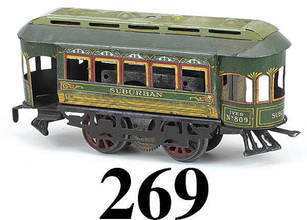 Ives #809 Suburban Trolley