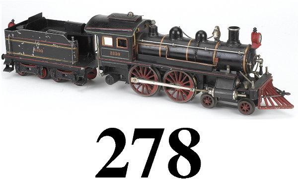 Carette Live Steam #2350 Locomotive & Tender
