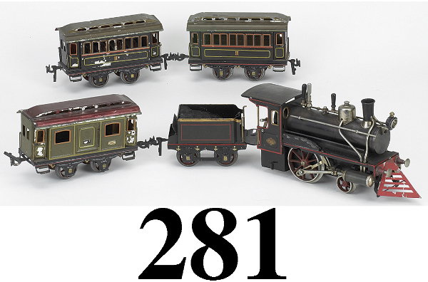 Carette Gauge I Live Steam Passenger set: