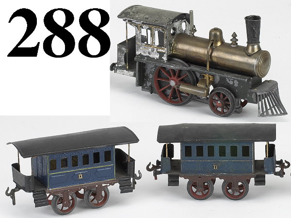 Schoenner Gauge I Live Steam Passenger Set