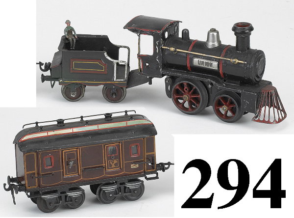 Ernst Plank O Gauge Union Locomotive Set