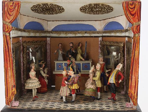 Ballroom Scene Theatrical Music Box - 2