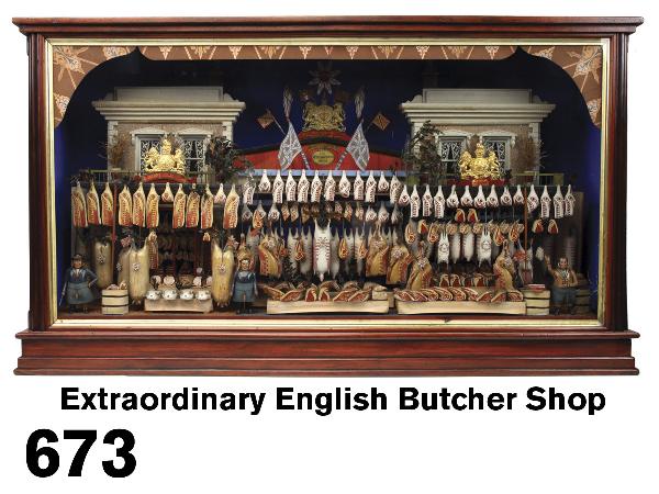 Extraordinary English Butcher Shop