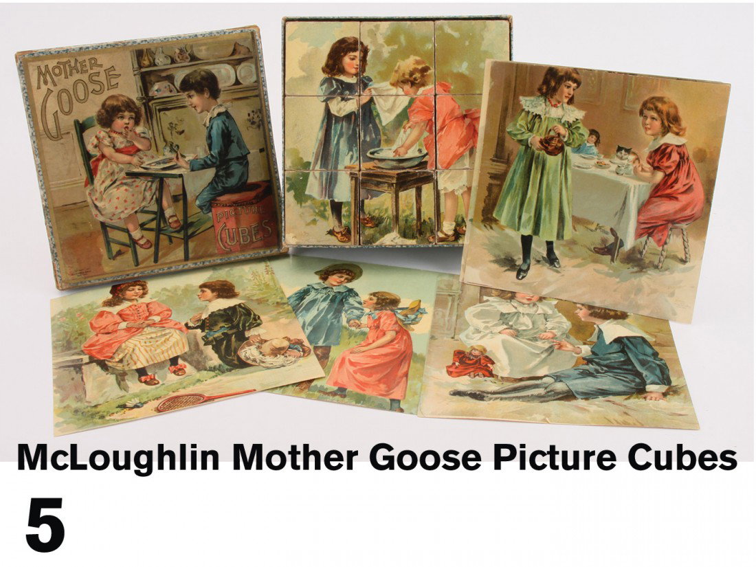McLoughlin Mother Goose Picture Cubes