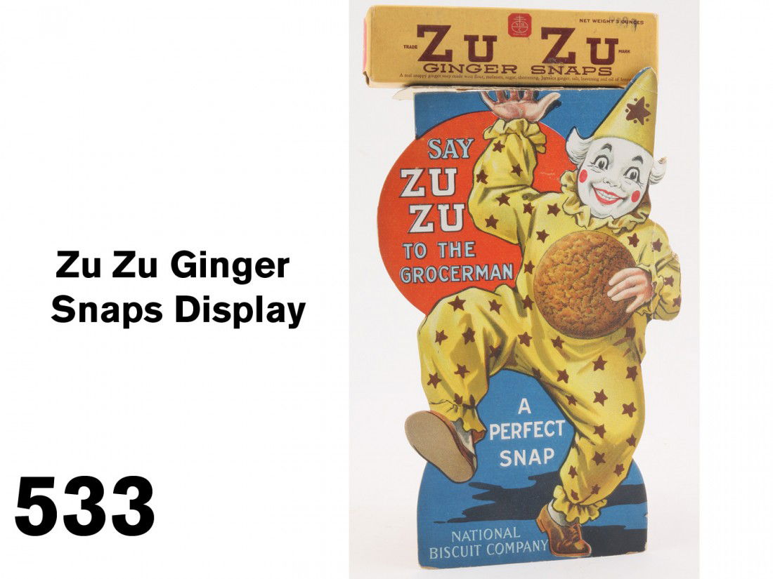 Zu Zu Ginger Snaps Display