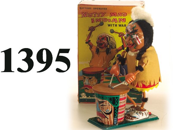 Marx Nutty Mad Indian with box