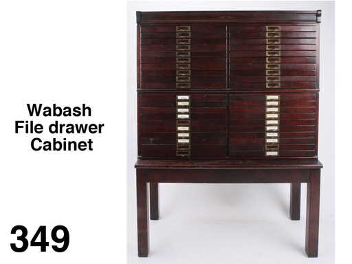 Wabash File Drawer Cabinet Wabash File Drawer Cabinet See Sold Price