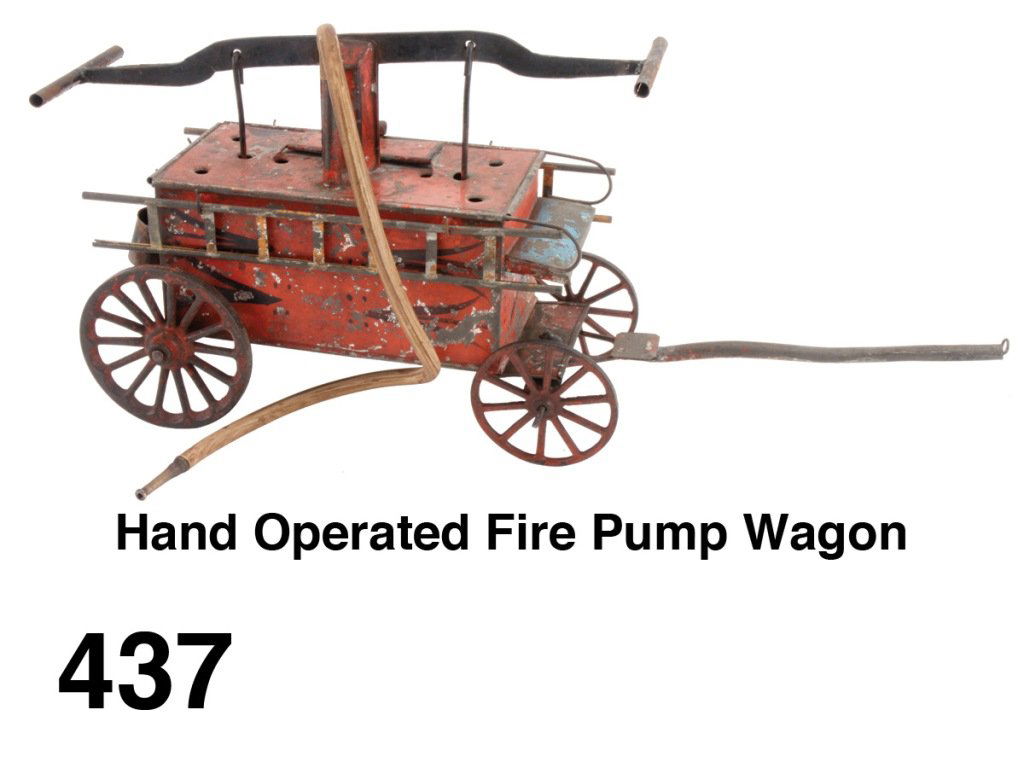Hand Operated Fire Pump Wagon