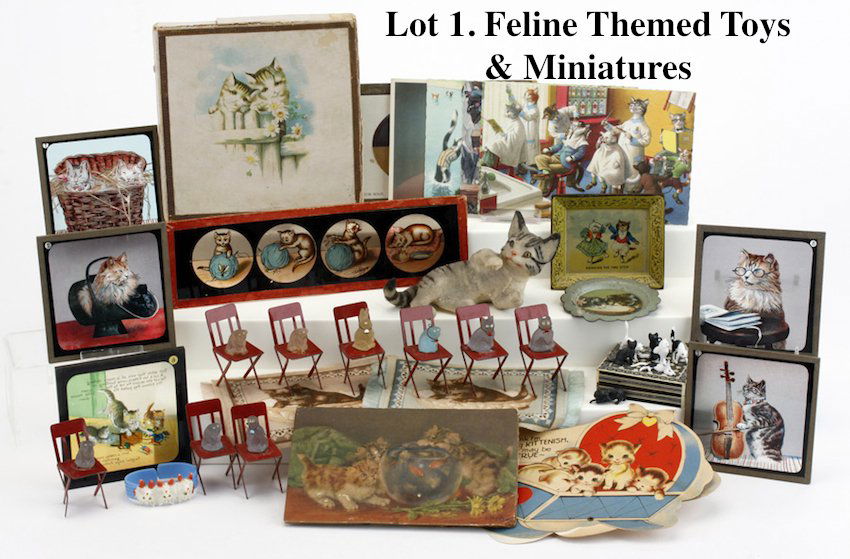 Feline Themed Toys & Miniatures (1 of 1)