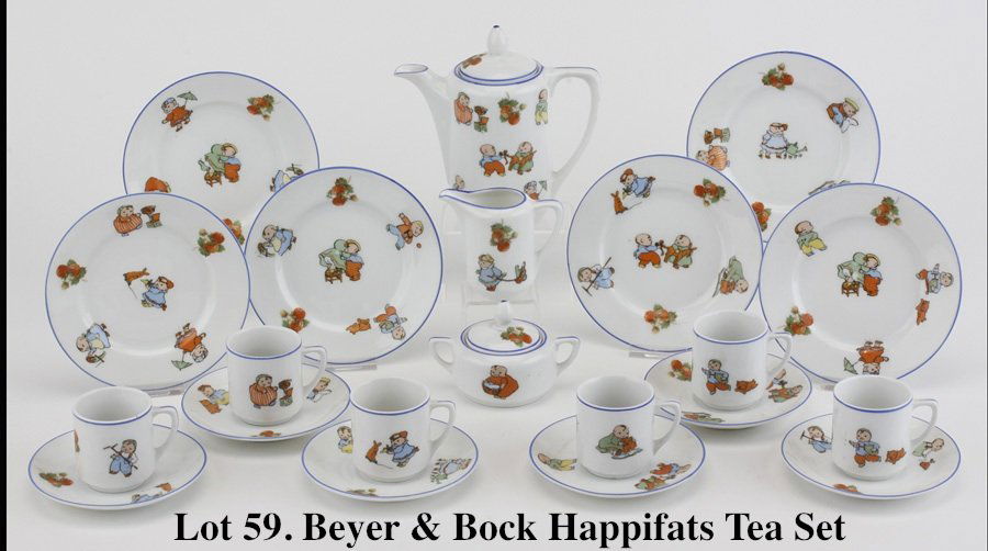 Beyer & Bock Happifats Tea Set (1 of 2)