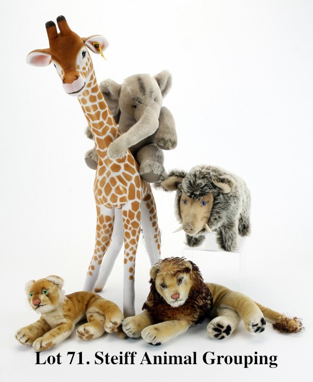 Steiff Animal Grouping - 5 in all (1 of 1)