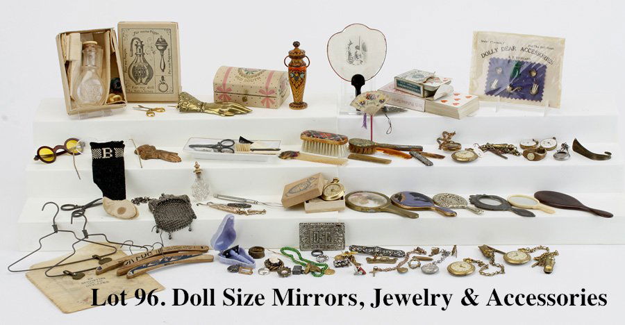 Doll Size Mirrors, Jewelry & Accessories (1 of 3)