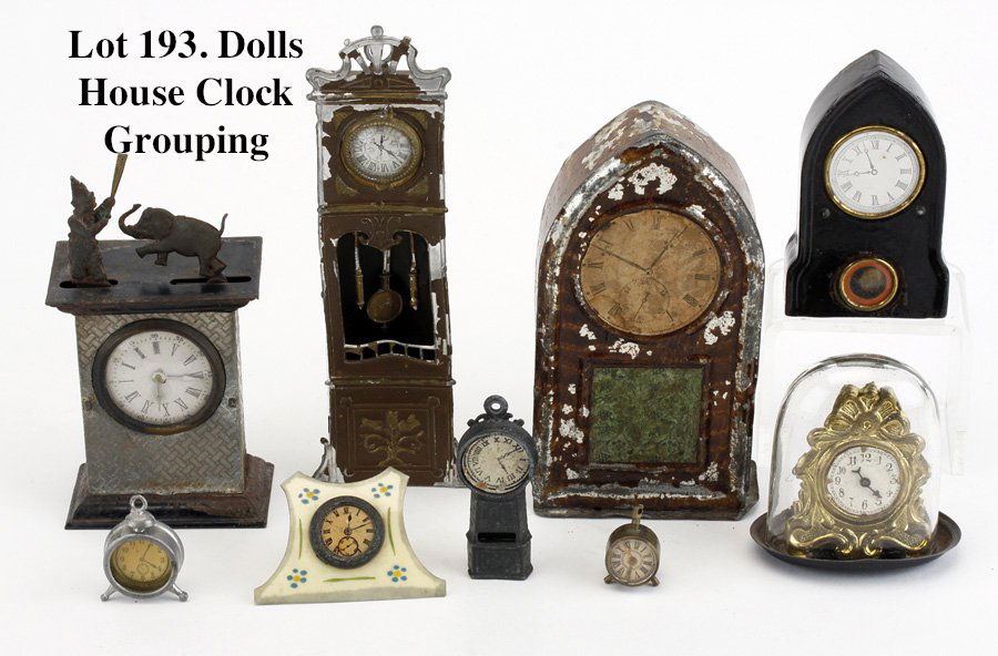 Dolls House Clock Grouping (1 of 1)