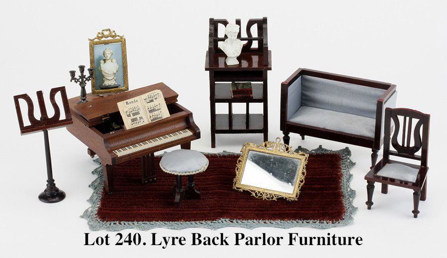 Lyre Back Parlor Furniture (1 of 1)