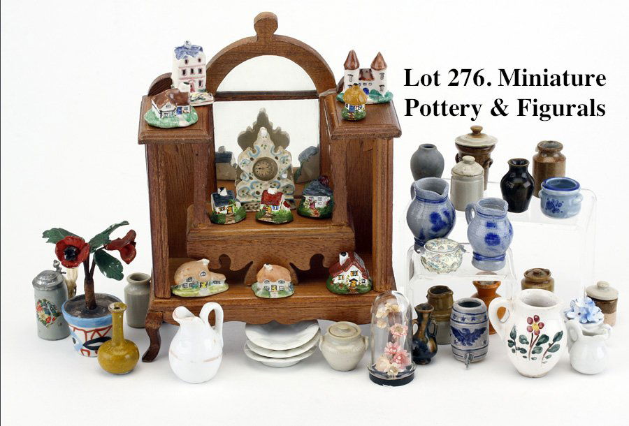 Miniature Pottery & Figurals (1 of 1)