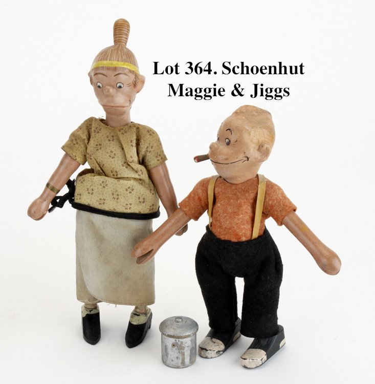Schoenhut Maggie & Jiggs (1 of 2)