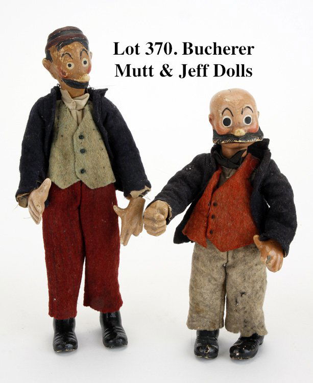 Bucherer Mutt & Jeff Dolls (1 of 2)