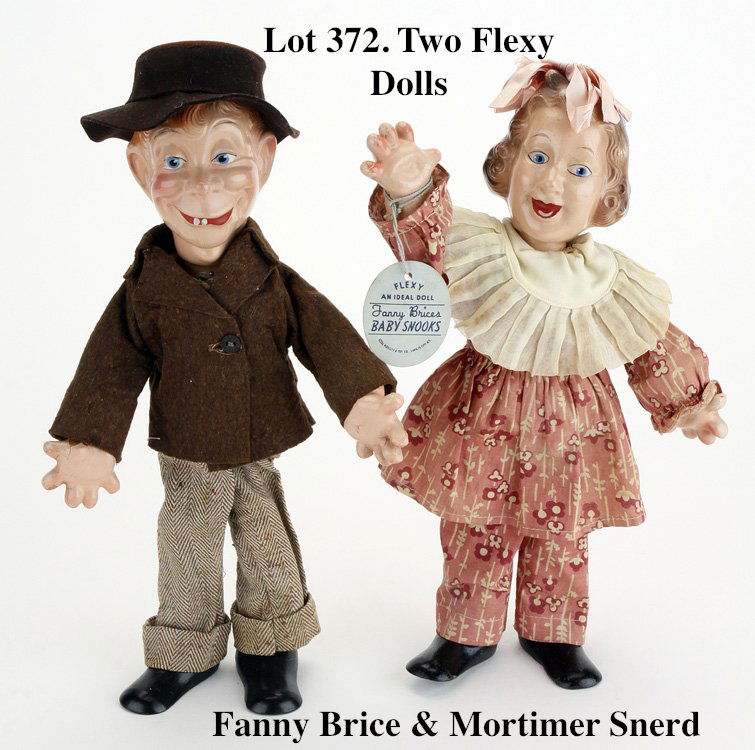 Two Flexy Dolls: Fanny Brice & Mortimer Snerd (1 of 3)
