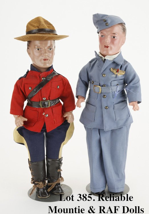 Reliable Mountie & RAF Dolls (1 of 2)