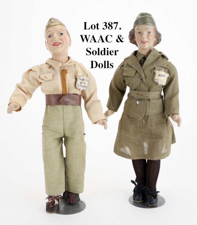 WAAC & Soldier Dolls (1 of 3)