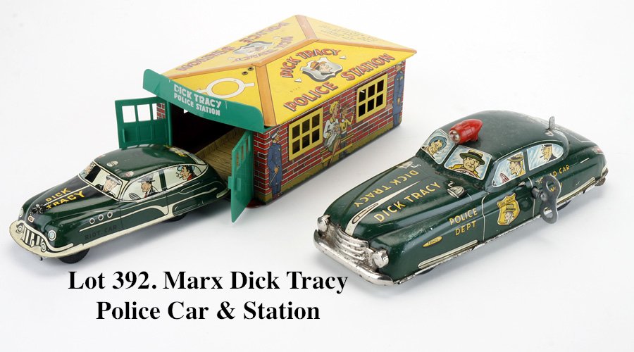 Marx Dick Tracy Police Car & Station (1 of 2)
