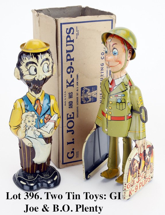 Two Tin Toys: GI Joe & B.O. Plenty (1 of 2)