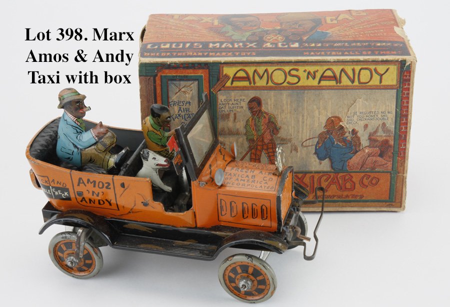 Marx Amos & Andy Taxi with box (1 of 2)