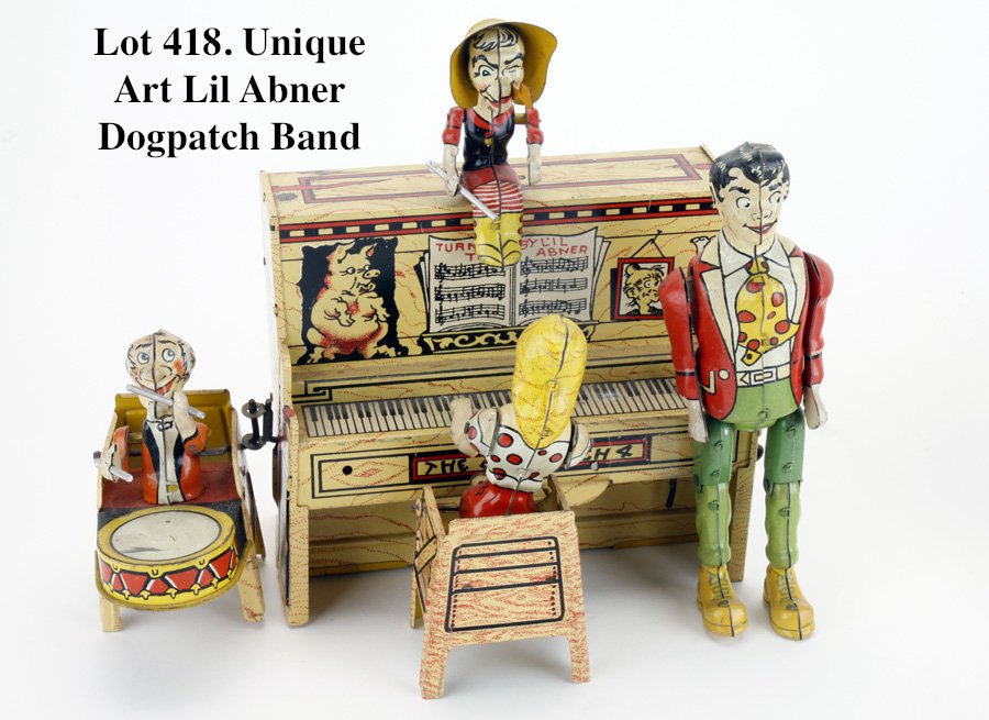 Unique Art Lil Abner Dogpatch Band (1 of 2)