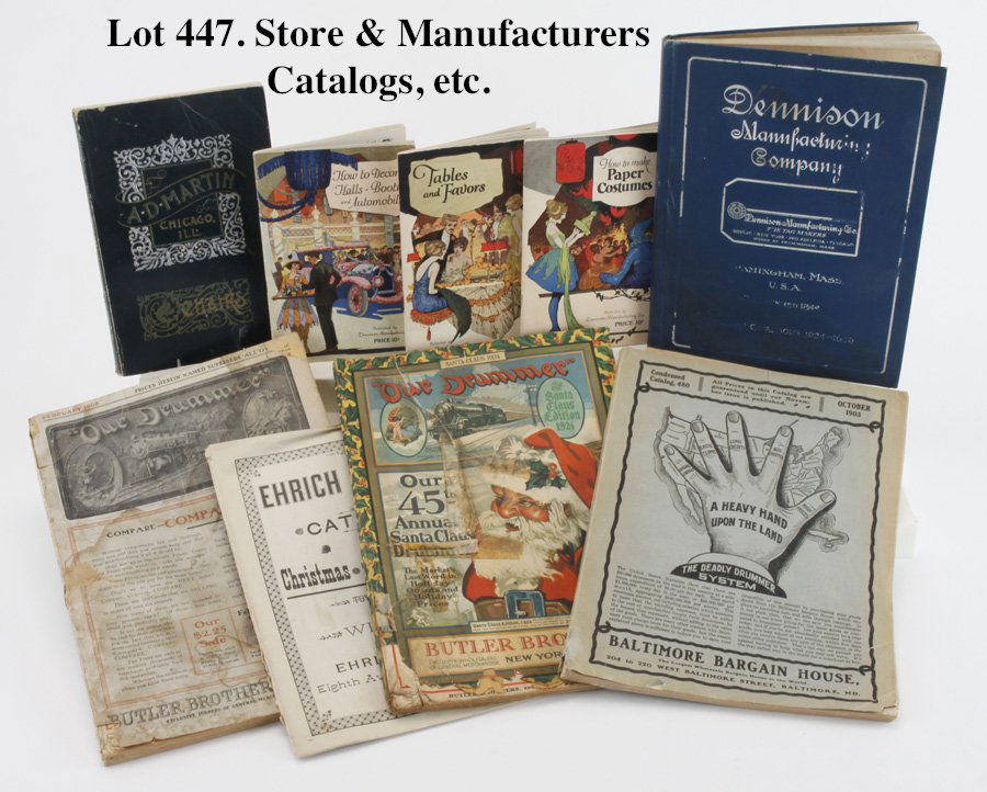 Lot: Store & Manufacturers Catalogs, etc. (1 of 1)