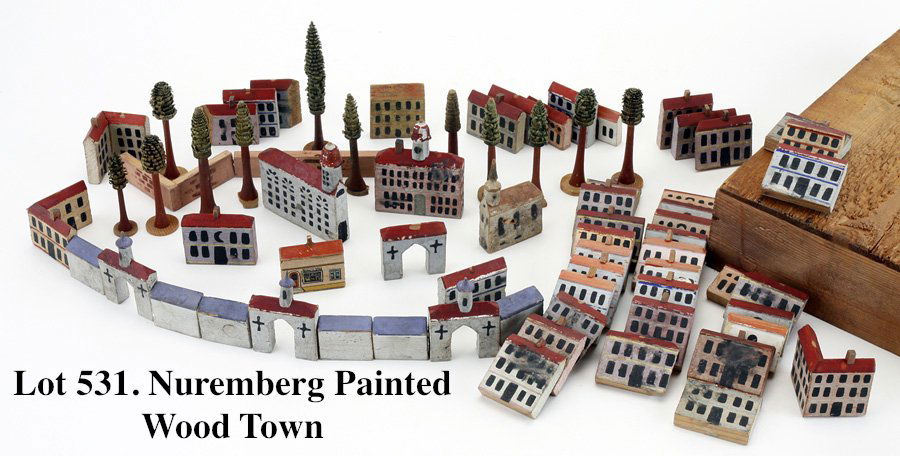 Nuremberg Painted Wood Town (1 of 1)