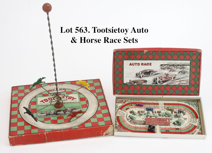 Tootsietoy Auto & Horse Race Sets (1 of 1)