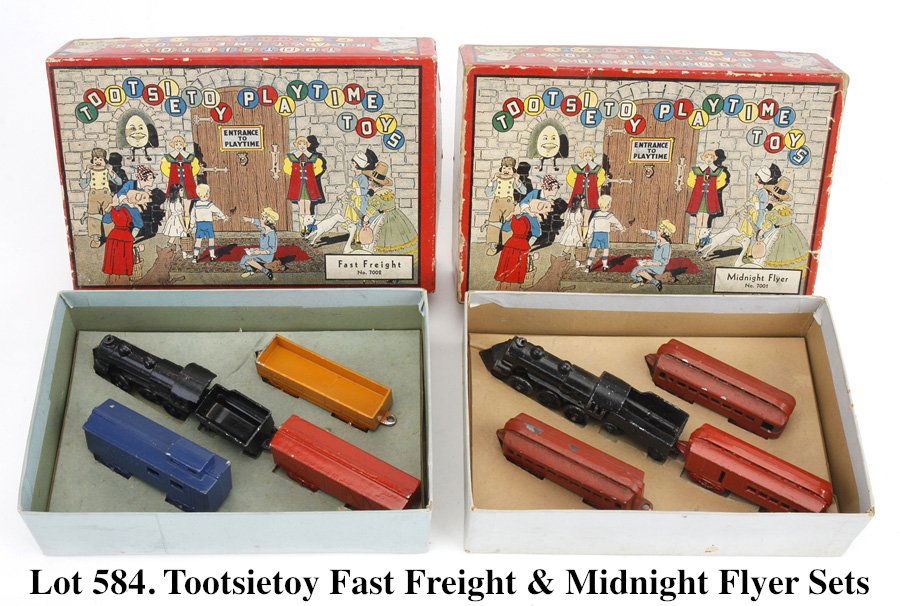 Tootsietoy Fast Freight & Midnight Flyer Sets (1 of 1)
