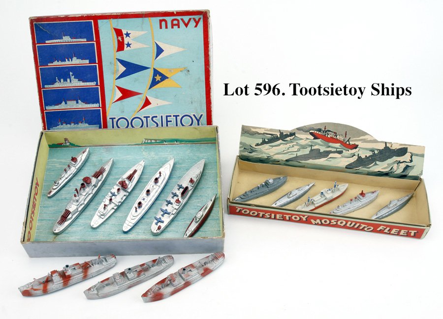 Tootsietoy Ships - 13 pcs. (1 of 2)
