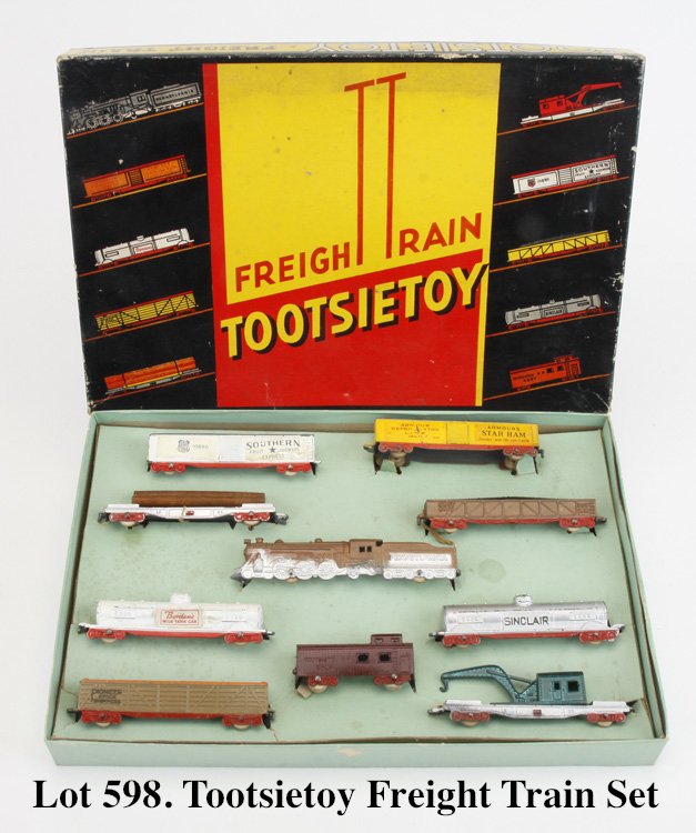 Tootsietoy Freight Train Set (1 of 1)
