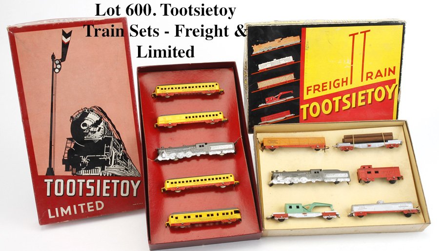 Tootsietoy Train Sets - Freight & Limited (1 of 1)