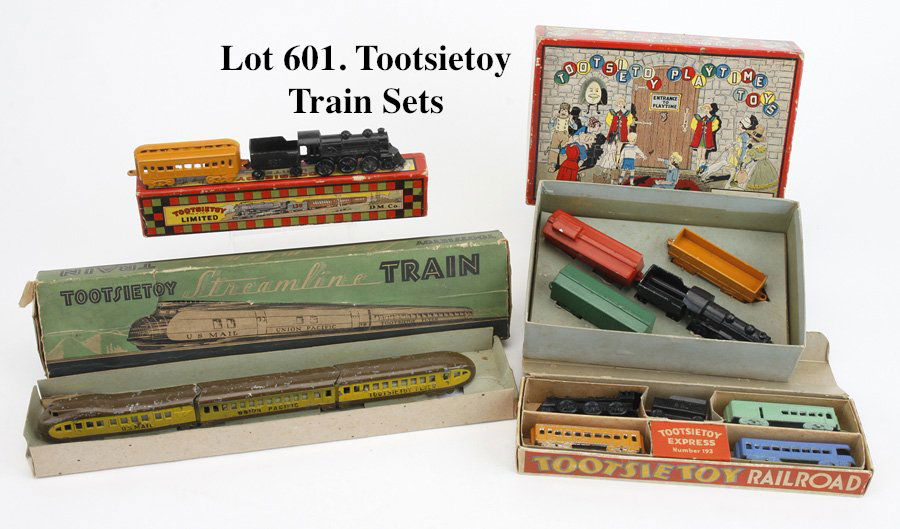 Tootsietoy Train Sets in Original Boxes (1 of 1)