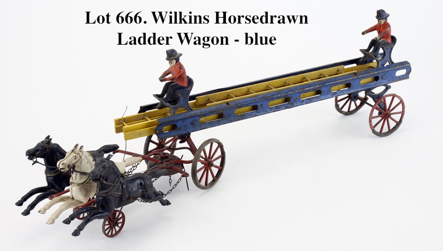 Wilkins Horsedrawn Ladder Wagon - blue (1 of 2)