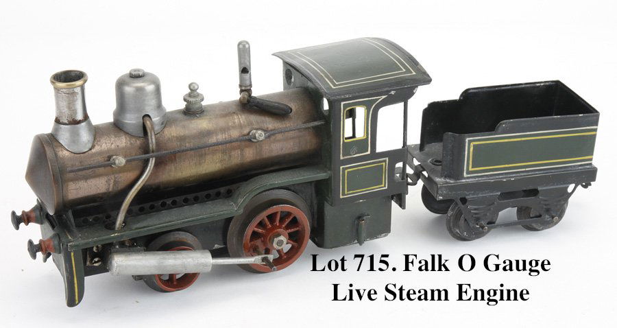 Falk O Gauge Live Steam Engine (1 of 2)