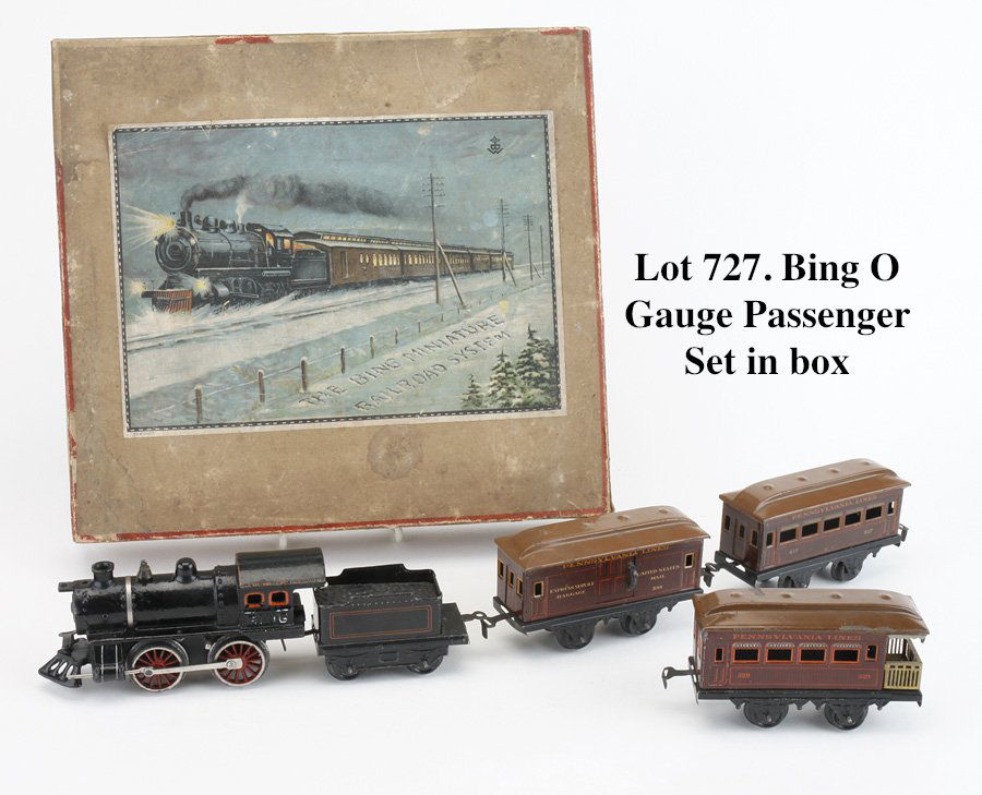 Bing O Gauge Passenger Set in box (1 of 2)