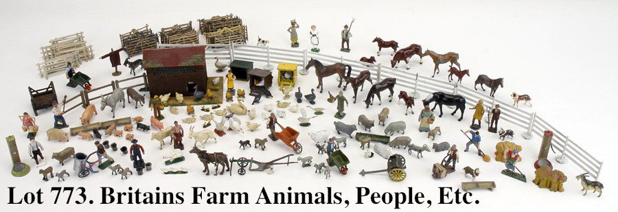 Britains Farm Animals, People, Etc. (1 of 1)
