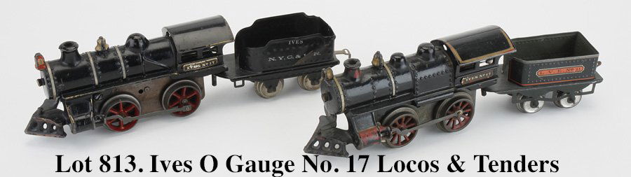 Ives O Gauge No. 17 Locos & Tenders (1 of 2)