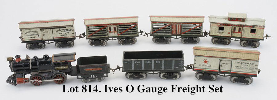 Ives O Gauge Freight Set (1 of 2)