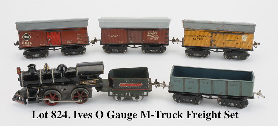 Ives O Gauge M-Truck Freight Set (1 of 2)